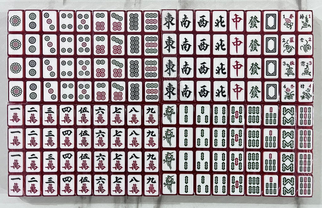 2026新款亚克力手搓麻将牌-2026 new version mahjong tiles